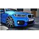 Sottoparaurti splitter anteriore BMW Serie 1 F20 / F21 M-Power 2015-