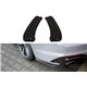 Sottoparaurti splitter laterali posteriori Audi RS5 MK2 Coupe 2017-