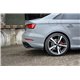 Sottoparaurti splitter laterali posteriori Audi RS3 8V Berlina 2017-