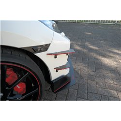 Flaps paraurti anteriore Honda Civic X Type R 2017-