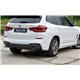 Sottoparaurti splitter laterali posteriore BMW X3 G01 M-Pack 2018-