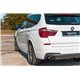 Sottoparaurti splitter laterali posteriore BMW X3 F25 M-Pack 2014-2017