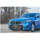 Sottoparaurti splitter anteriore V.1 BMW X2 F39 M-Pack 2016 -