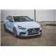 Sottoparaurti splitter anteriore V.5 Hyundai i30 N MK3 2017-
