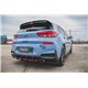 Estrattore sottoparaurti racing posteriore V.1 Hyundai I30 N MK3 2017-