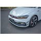 Sottoparaurti diffusore anteriore V.4 Volkswagen Polo GTI Mk6 2017-
