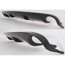 Spoiler estrattore sottoparaurti posteriore 2 uscite strette AUDI A4 B8 07+