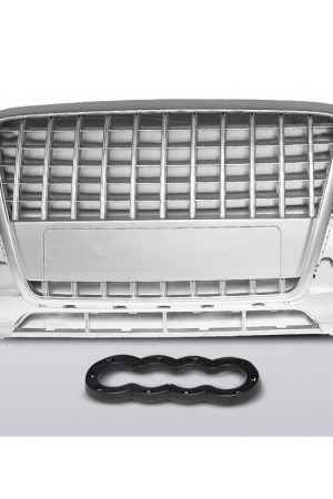 ECOTRIC Griglia Anteriore A Nido D'Ape Per Mini Cooper 2002-2006 – Set Superiore E Inferiore Nero Lucido – Ricambio ABS R50 R52 R53