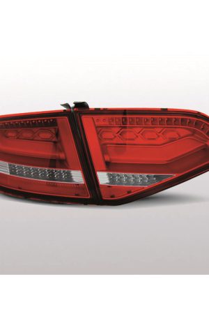 Coppia fari Led Bar posteriori Audi A4 B8 08-11 berlina Rossi
