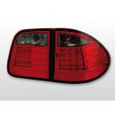 Coppia fari Led posteriori Mercedes Classe E W210 station 95-02 Rossi e Fume