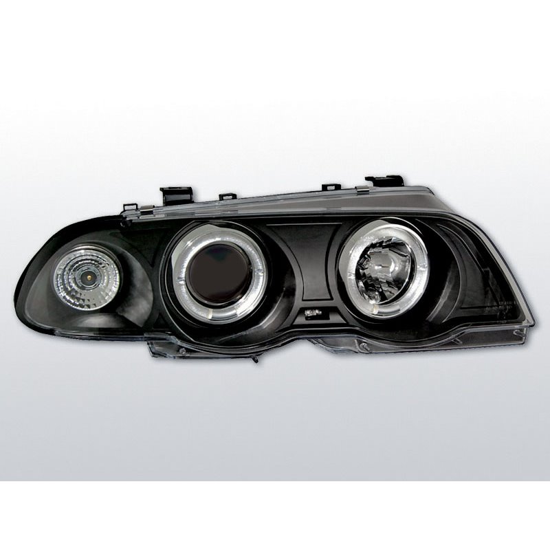 Fari Angel Eyes BMW Serie 3 E46 98-01 berlina & station