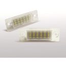 Luci targa VW TOURAN/JETTA/CADDY/PASSAT/TRANSPORTER/SKODA SUPERB CANBUS LED