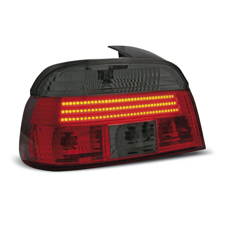 Coppia fari Led posteriori BMW Serie 5 E39 berlina 95-00 Rossi Fume