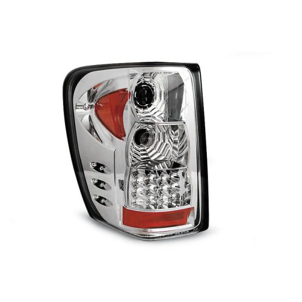 Coppia fari Led posteriori CHRYSLER JEEP GRAND CHEROKEE 99-05 Chrome
