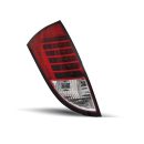 Coppia fari Led posteriori Ford Focus HB 98-04 Rossi e Bianchi