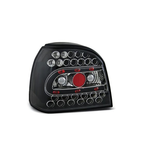 Coppia fari Led posteriori Volkswagen Golf III 91-97 Neri