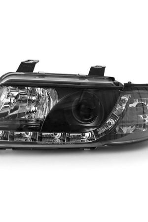 Coppia di fari a Led stile luce diurna Audi A4 B5 99-00