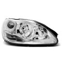 Coppia di fari Xenon DS2 Mercedes Classe S W220 Chrome