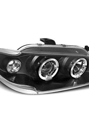 Fari Angel Eyes Renault Megane / Scenic 96-99 Neri