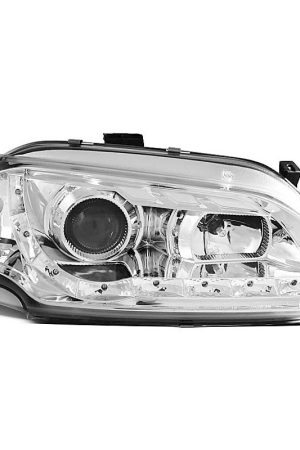 Fari Led stile luce diurna Renault Megane / Scenic 96-99 Chrome