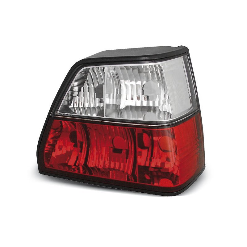 Coppia fari posteriori Volkswagen Golf II 83-91 Rossi e Bianchi