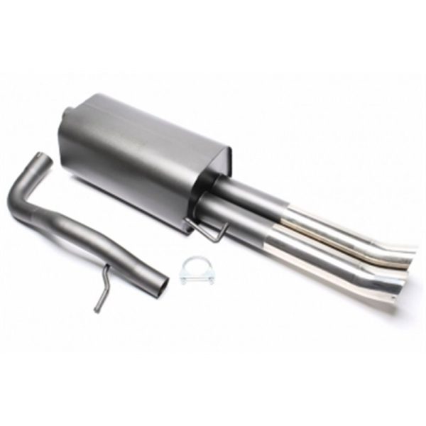 Terminale di scarico 2x76 DTM per Audi A4 B5