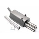 Terminale di scarico 2x76 per BMW Serie 3 E36 6Cyl.