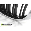 Griglia calandra anteriore BMW F32, F33, F36 13- M4 Look Nero e Chrome
