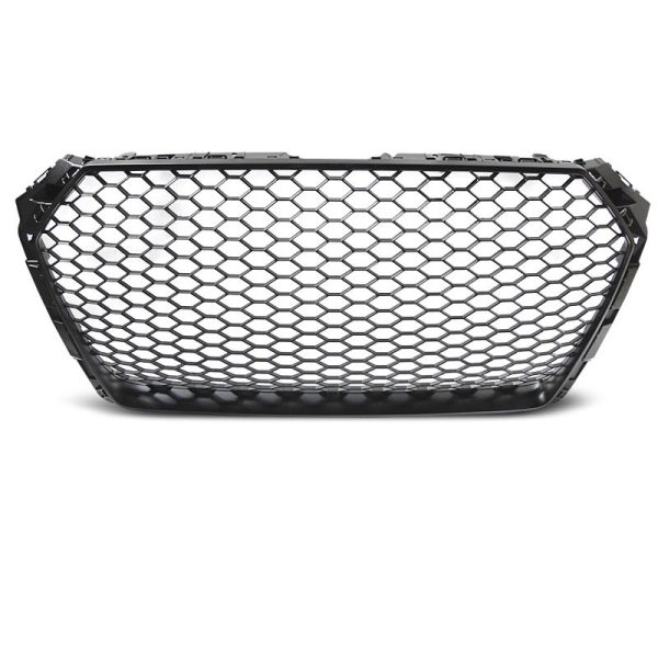 Audi A4 B9 15- Griglia calandra anteriore RS-Style Nera opaco