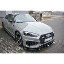 Spoiler sottoparaurti anteriore Audi RS5 MK2 F5 Coupe 2017-