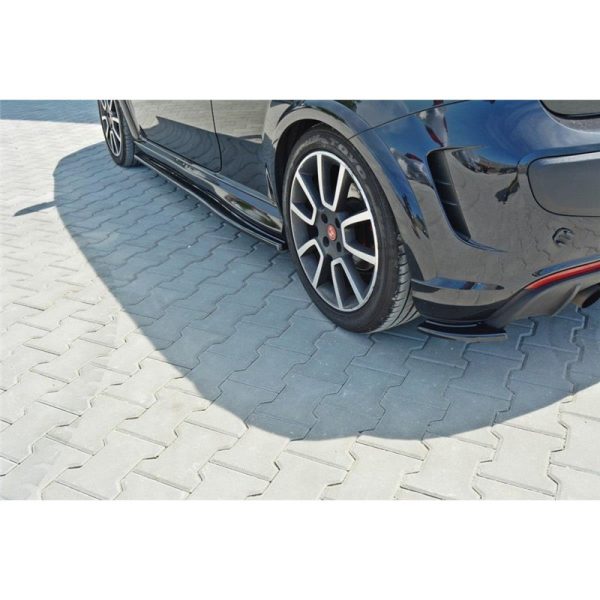 Sottoparaurti splitter laterali posteriori Fiat Punto Evo Abarth 2010-2014