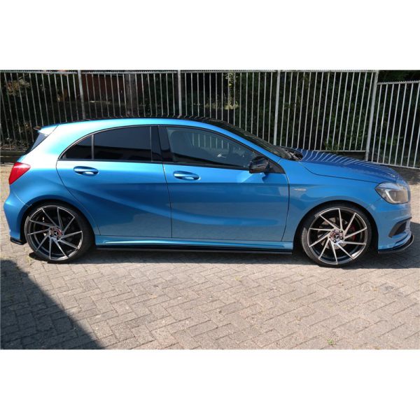 Sottoparaurti splitter laterali Mercedes A W176 AMG-Line 2012-2015