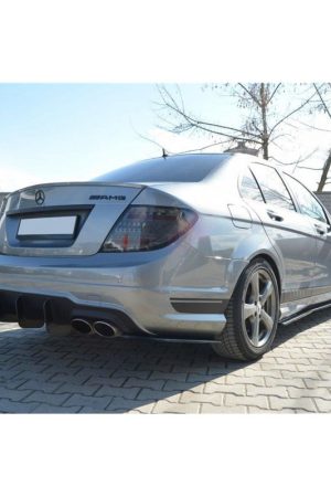Diffusore sottoparaurti racing posteriore V.2 Mercedes C W204 AMG-Line 2011-2014