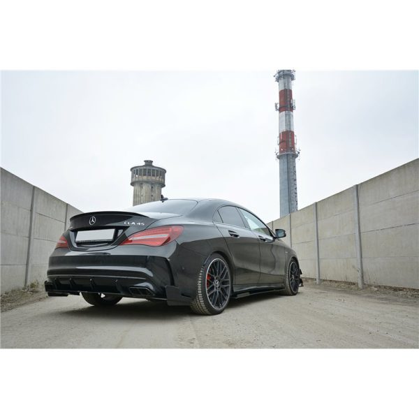 Splitter sottoparaurti racing posteriori Mercedes CLA A45 AMG C117 2017-