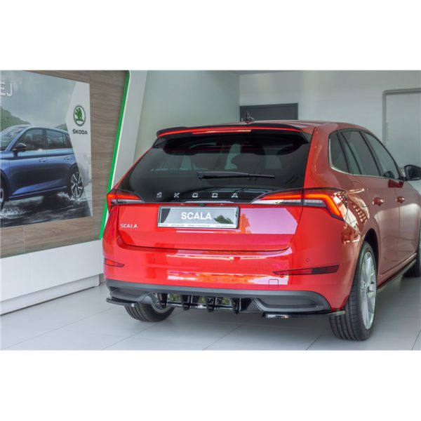 Sottoparaurti splitter laterali posteriori Skoda Scala 2019-