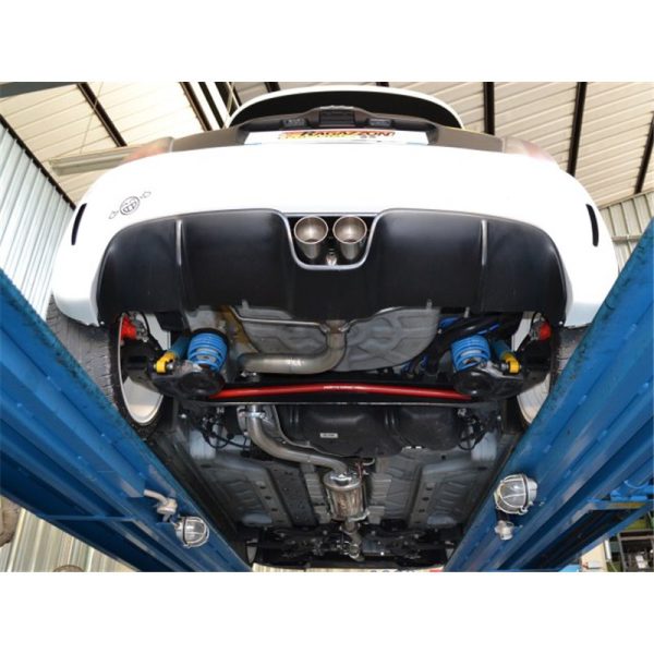 Abarth 1.4TJET 595 (132kW) 2016- Tubo posteriore centrale Gr. N Ragazzon