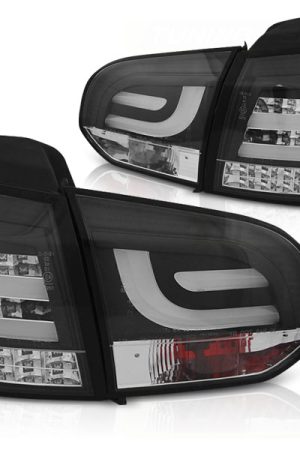 Coppia fari Led Bar posteriori Volkswagen Golf VI 08-12 Neri