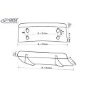 Sottoparaurti diffusore posteriore Subaru Impreza 3 (GD) WRX 2005-2007