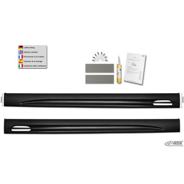 Minigonne laterali Suzuki Swift FZ / NZ 2010-2017 GT-Race