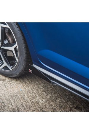 Flaps aerodinamici laterali Volksvagen Polo GTI Mk6 2017- nero opaco