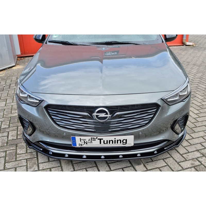 Protezione Paraurti In Acciaio Inox Nero Per Opel Insignia B Grand Sport (02.2017+) - 93 Cm - Non Per Station Wagon