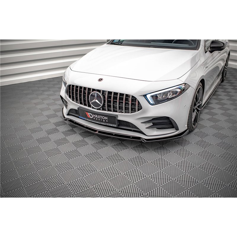 Sottoparaurti splitter anteriore V.4 Mercedes A35 AMG/AMG-Line W177 2018-