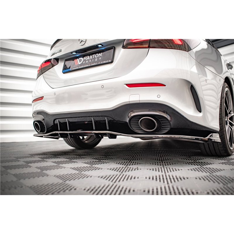 Sottoparaurti estrattore posteriore V.2 Mercedes A35 AMG Sedan W177 2018-