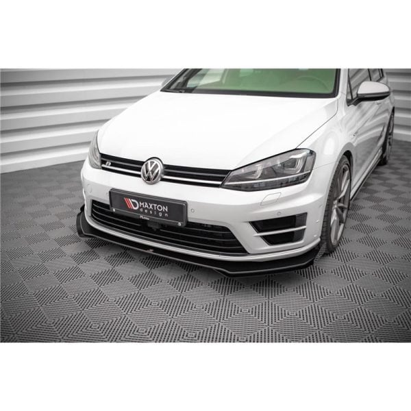Sottoparaurti anteriore V.1 + Flaps Volkswagen Golf R Mk7 2013-2016