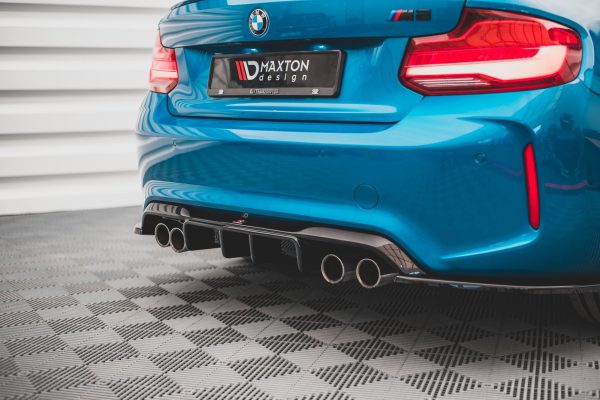 Estrattore posteriore Racing BMW M2 F87 2016-2020 opaco
