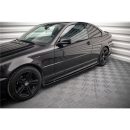 Estensioni minigonne sottoporta V.2 BMW E46 Coupe M-Pack 99-05