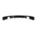 Estrattore sottoparaurti BMW F30 / F31 Look M-Performance 2 Uscite Nero lucido