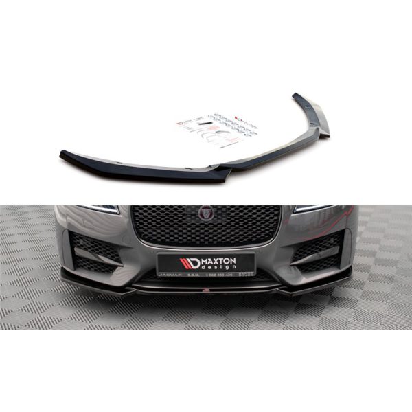 Sottoparaurti splitter anteriore v.1 Jaguar XF R-Sport Mk2 2015-2020