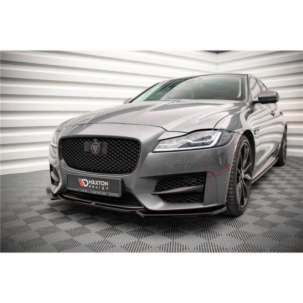 Sottoparaurti splitter anteriore v.1 Jaguar XF R-Sport Mk2 2015-2020