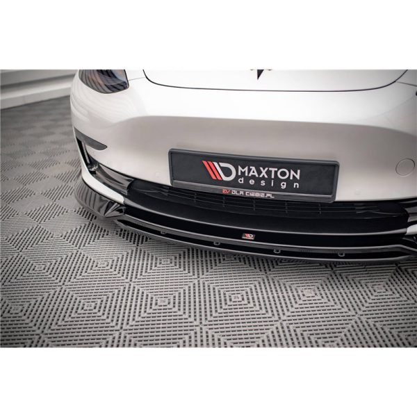 Sottoparaurti splitter anteriore V.3 Tesla Model 3 2017-